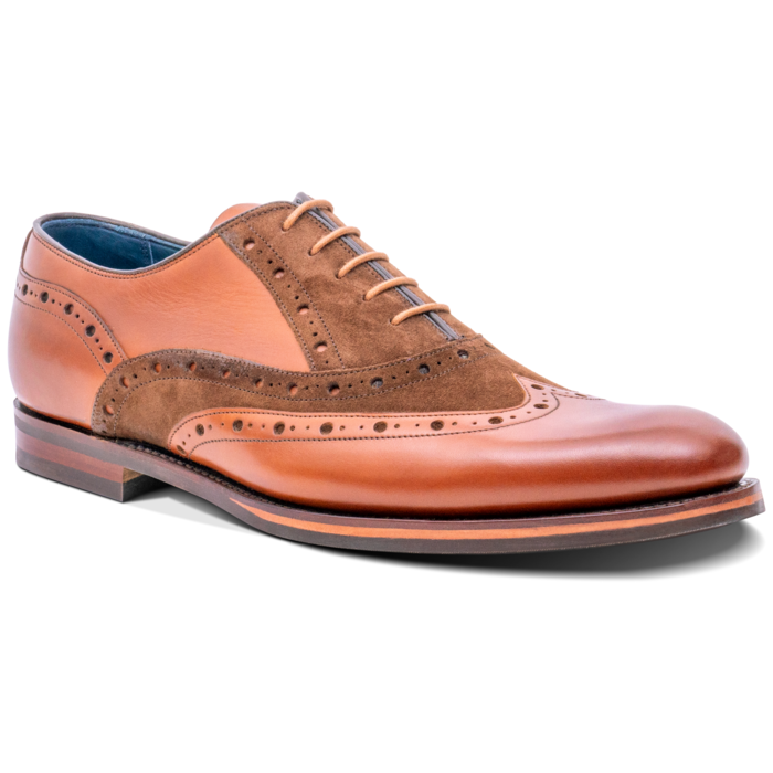 Abingdon - Chestnut Calf/Polo Suede, 10. 5