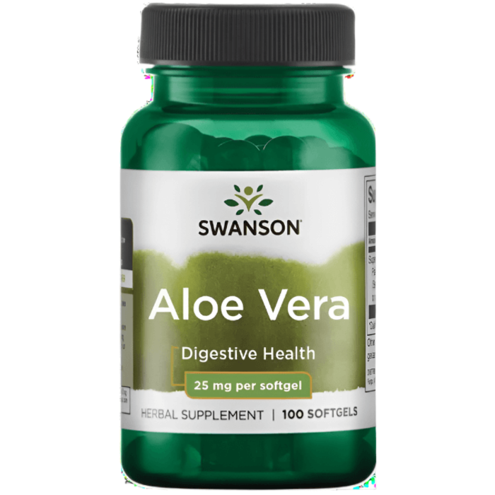 Aloe Vera 25mg - 100 Softgels