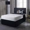 Starlight Beds™ Hand Tufted Luxurious Finish 8" Deep Memory Foam with 13. 5g Spring White Mattress