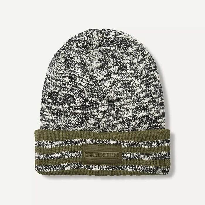 Sealskinz Horsey Waterproof Twisted Yarn Beanie OIive L/XL