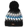 Starling Snake Bobble Beanie Black/Blue