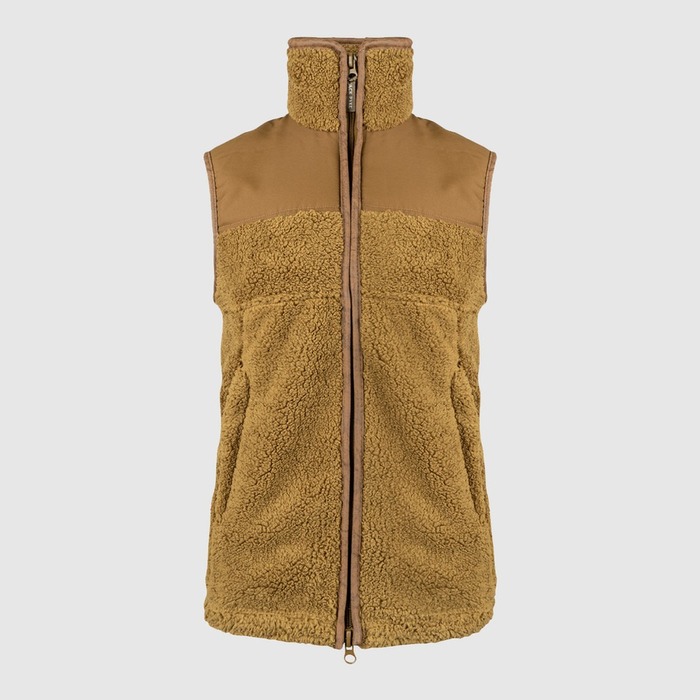Jack Pyke Sherpa Fleece Gilet Camel 3XL