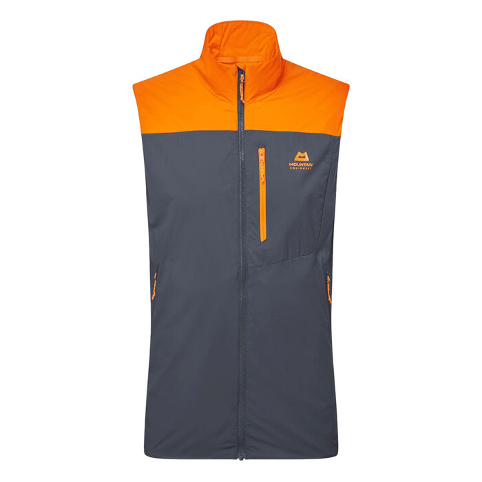 Mountain Equipment Men's Aerotherm Vest Blue Night / Ember L