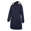 Hoggs of Fife Women's Walker Long Coat Ink Navy-2XL