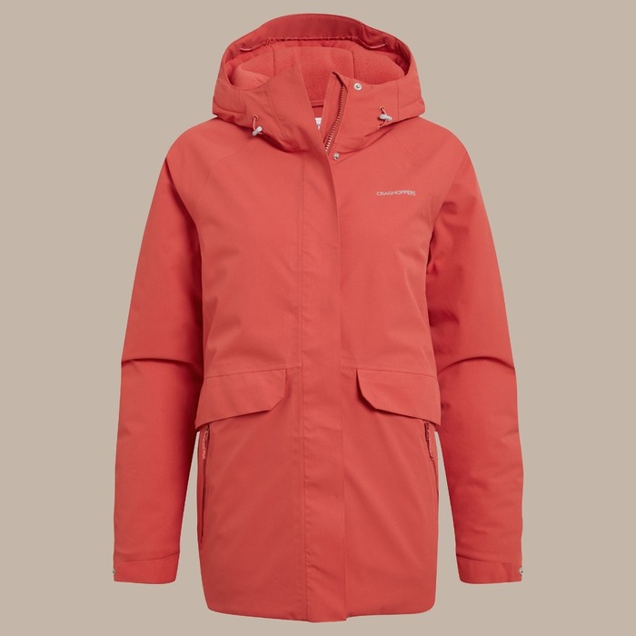 Craghoppers Women's Caldbeck II Thermic Jacket Compote Red 10