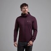 Montane Men's Protium Hooded Fleece Jacket Dark Garnet XXL