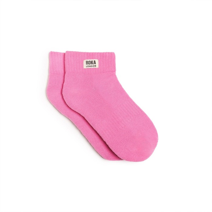Roka London Wembley Socks Pink Carnation