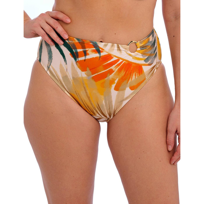 Fantasie Maya Bay High Waist Bikini Brief - Warm Sunset - 2XL - 18