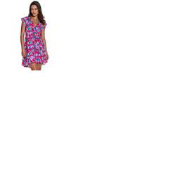 Pour Moi Penny Frill Wrap Beach Dress