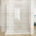 ELEGANT 1700x700mm Walk-In Shower Enclosure 8mm Easy Clean (Inc. Shower Panels, Stone Resin Tray + Waste)