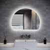 ELEGAN Round Cut LED Mirror 800 x 600mm with Anti