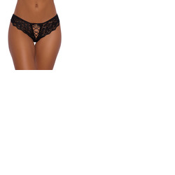 House Of Desire Bella Lace Up Front Lace Tanga Brief