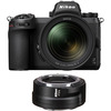 Nikon Z7 II Mirrorless Camera with Z 24-70mm f/4 S Lens with FTZ II mount adapter