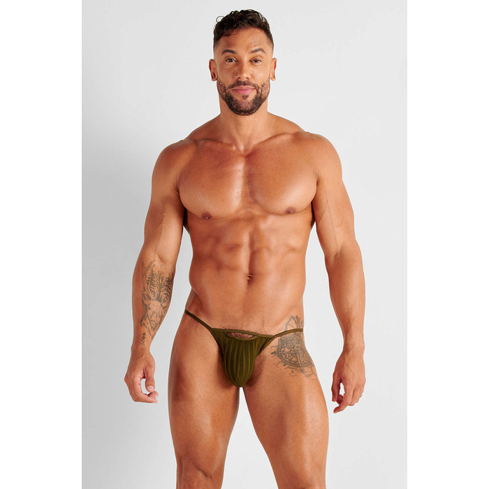 WOH Personal Allure G-String - Olive