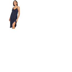 Pour Moi Sofa Loves Lace Lace Soft Jersey Hidden Support Wrap Midi Chemise