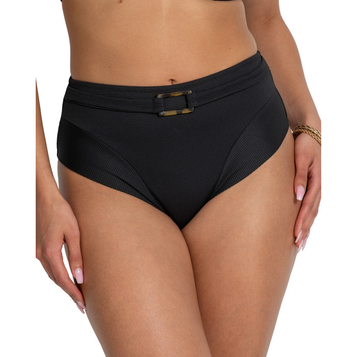 Pour Moi Hawaii High Waist Belted Tummy Control Bikini Brief