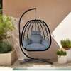 Bracken Outdoors Lindos Rope Folding Hanging Egg Chair