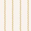 Do the Wiggle Stripe Wallpaper Ochre Holden 13980
