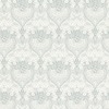 Sophia Floral Vinyl Wallpaper Grey Rasch 710069