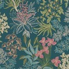 Full Bloom Wallpaper Teal Holden 14220
