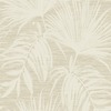Grasscloth Leaf Wallpaper Cream Holden 66220