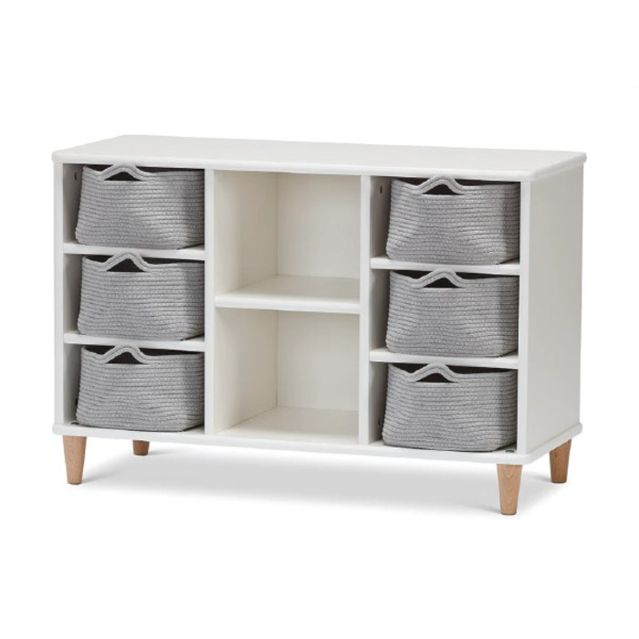 Bambino Shallow Rope Basket Storage