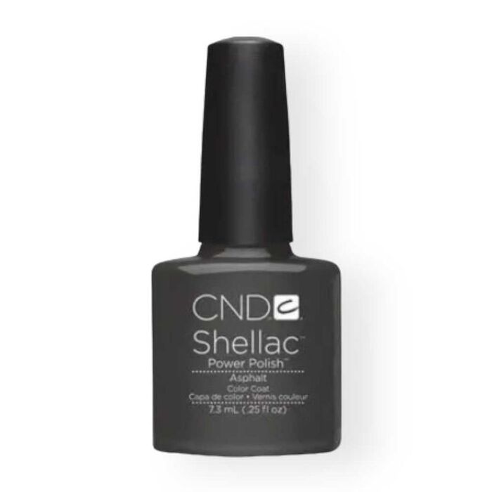 CND Shellac Gel Polish Asphalt - 7. 3ml