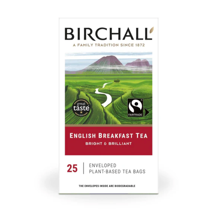 Birchall English Breakfast Tea - 25 Enveloped Tea Bags