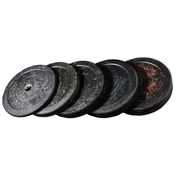 150kg Basics Hi-temp Bumper Plate Set