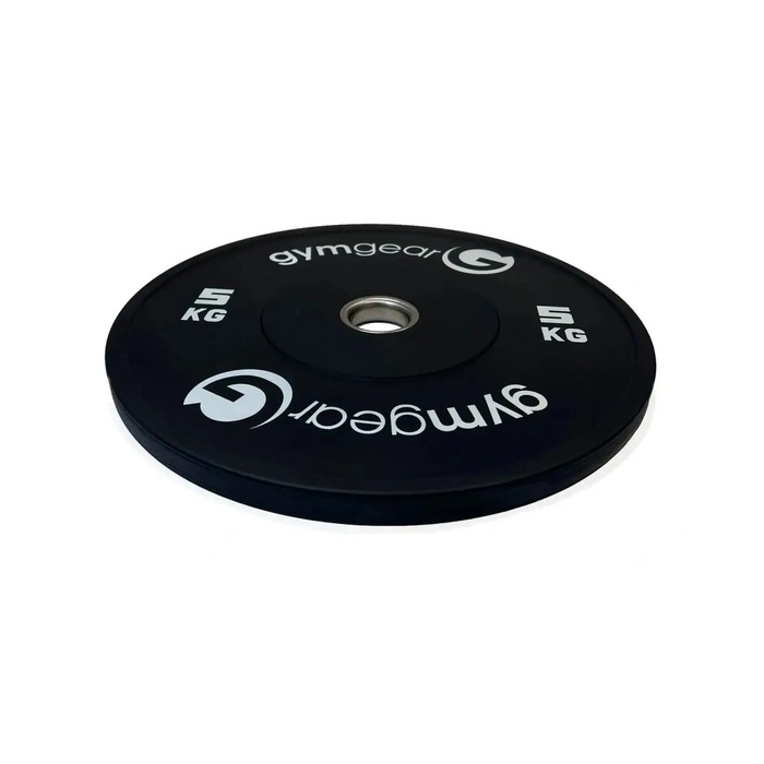 Gym Gear Black Bumper Plates