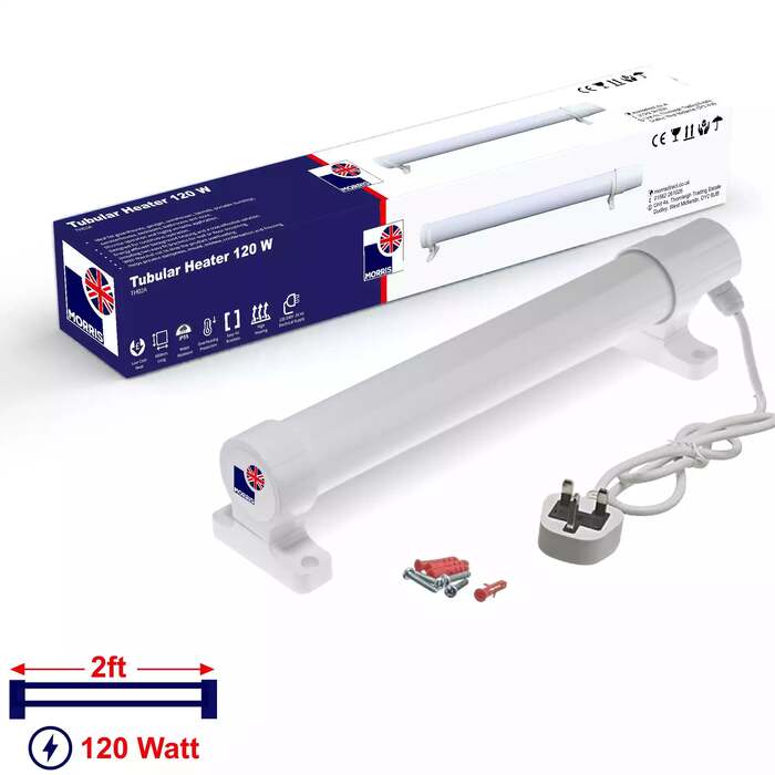 Morris Tubular Heater 2ft/120 Watts - ECO Heat Range