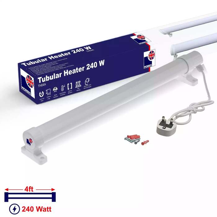 Morris Tubular Heater 4ft/240 Watts - ECO Heat Range