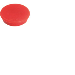 Franken Round Magnet 32mm Red Pack of 10