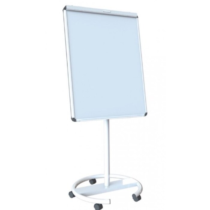 Ultramate Mobile Magnetic Flipchart Easel White Frame