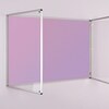 ColourPlus Tamperproof Noticeboard 1800 x 1200mm Lilac
