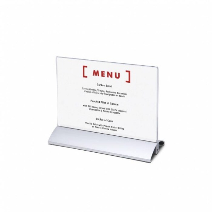 Premium Table-Top Menu Holder A5 Horizontal