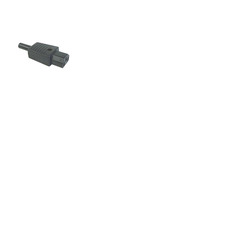 IEC In-Line Female Plug - Kettle Plug With Easy Internal Screw connectors