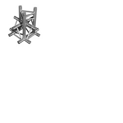 Aluminium Trussing TRIO 290 4-Way Cross Plus 1 Down