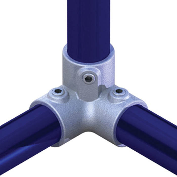 Doughty Pipeclamp 3 Way Elbow 90 Degree