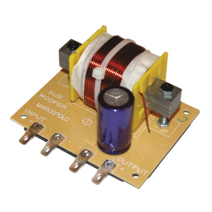 Low Pass Filter For Subwoofer - 120Hz 600W 4Ohm