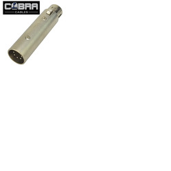 DMX XLR Adaptor Converting 5 Pin Male to 3 Pin Female