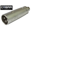 XLR Male to Phono/RCA Adapter For Audio Interconnection