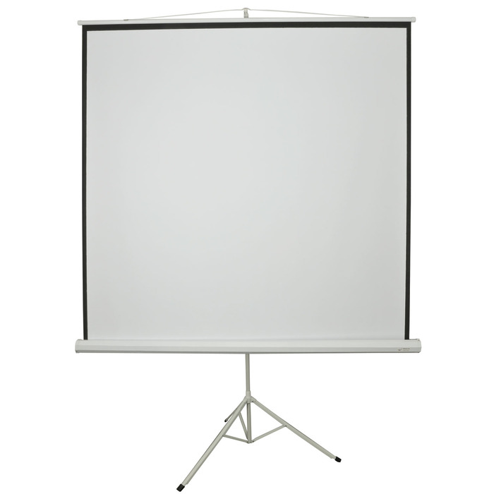 Manual Tripod Projector Screen 84" 1:1 Ratio