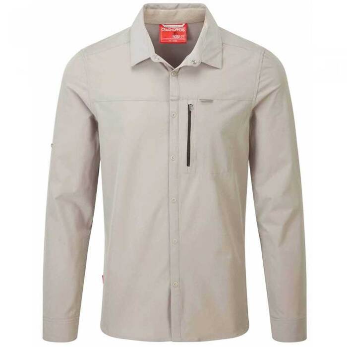 Craghoppers Nosilife Pro Long Sleeved Shirt Parchment, Medium