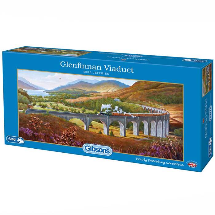 Gibsons Glenfinnan Viaduct 636pc Jigsaw Puzzle
