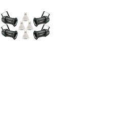 Par16 Black Birdy Lighting Set - Includes Lamps, Gel Frames and Brackets