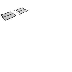 Equinox DJ Booth Lightweight Aluminium Shelf