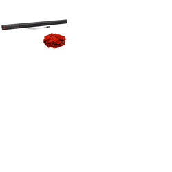 Electric Metallic Confetti Cannon 80cm Red