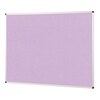 ColourPlus Aluminium Framed Noticeboard 1200x900mm Lilac