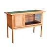 FSC® 100% Certified Raised Pet Hutch Natural Wood